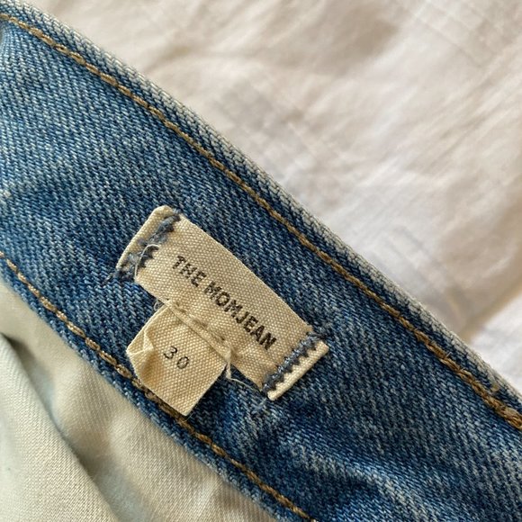 Madewell The Momjean Distressed Madewell Gilford Light Wash Size 30 - Picture 7 of 8